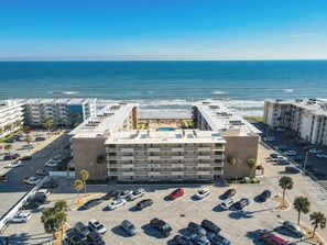 Exterior - Surfs up in this Cute 2bed/2ba condo! Ocean view! No drive Beach in NSB (New Smyrna Beach)