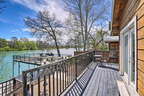 Guadalupe Riverfront Studio w/ Private Balcony