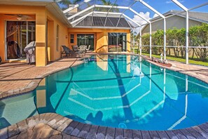 Una piscina climatizada
