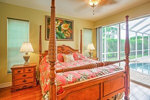 4 habitaciones, tabla de planchar con plancha, internet y ropa de cama 