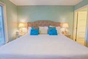 Each bed has a new memory foam mattress and is freshly made with crisp, clean sheets ready for your arrival!