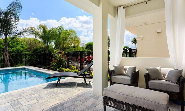 Pool - Modern Villa with Private Pool and Spa at Reunion (Kissimmee)