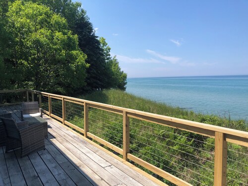 Sandy Beach! Sunset Cottage on Lake Michigan, Arcadia, fire pit.  Dog ok.