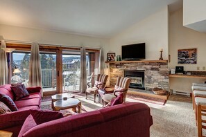 TV, fireplace, DVD player