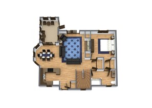 Floor plan - Elk Lodge @ Spring Brook Resort (Wisconsin Dells)