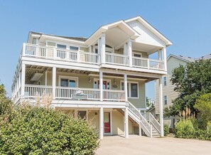 Exterior - Mayflower - Corolla, Ocean Sands, 250 Yds to Beach, Lake View, Pool, Hot Tub, Flex Stays (Corolla)
