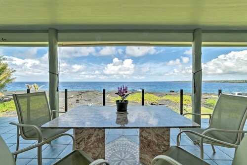 Direct Oceanfront, Big Island Home