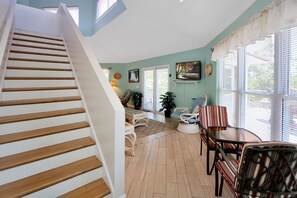 Interior - Unique & spacious w/ Gulf views throughout, easy walk to beach ~ DeLight House (Indian Pass)