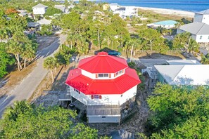 Exterior - Unique & spacious w/ Gulf views throughout, easy walk to beach ~ DeLight House (Indian Pass)