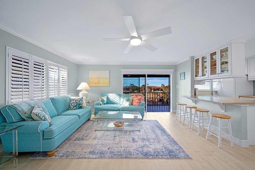 Spanish Cay D5: Top Floor W/ Beautiful River Views - Sanibel, FL