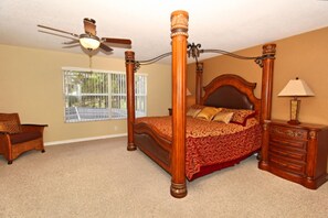 5 bedrooms, iron/ironing board, Internet, bed sheets - Imagine Renting this Luxury Villa in Orlando, Highlands Reserve, Villa Orlando 1500 (Davenport)