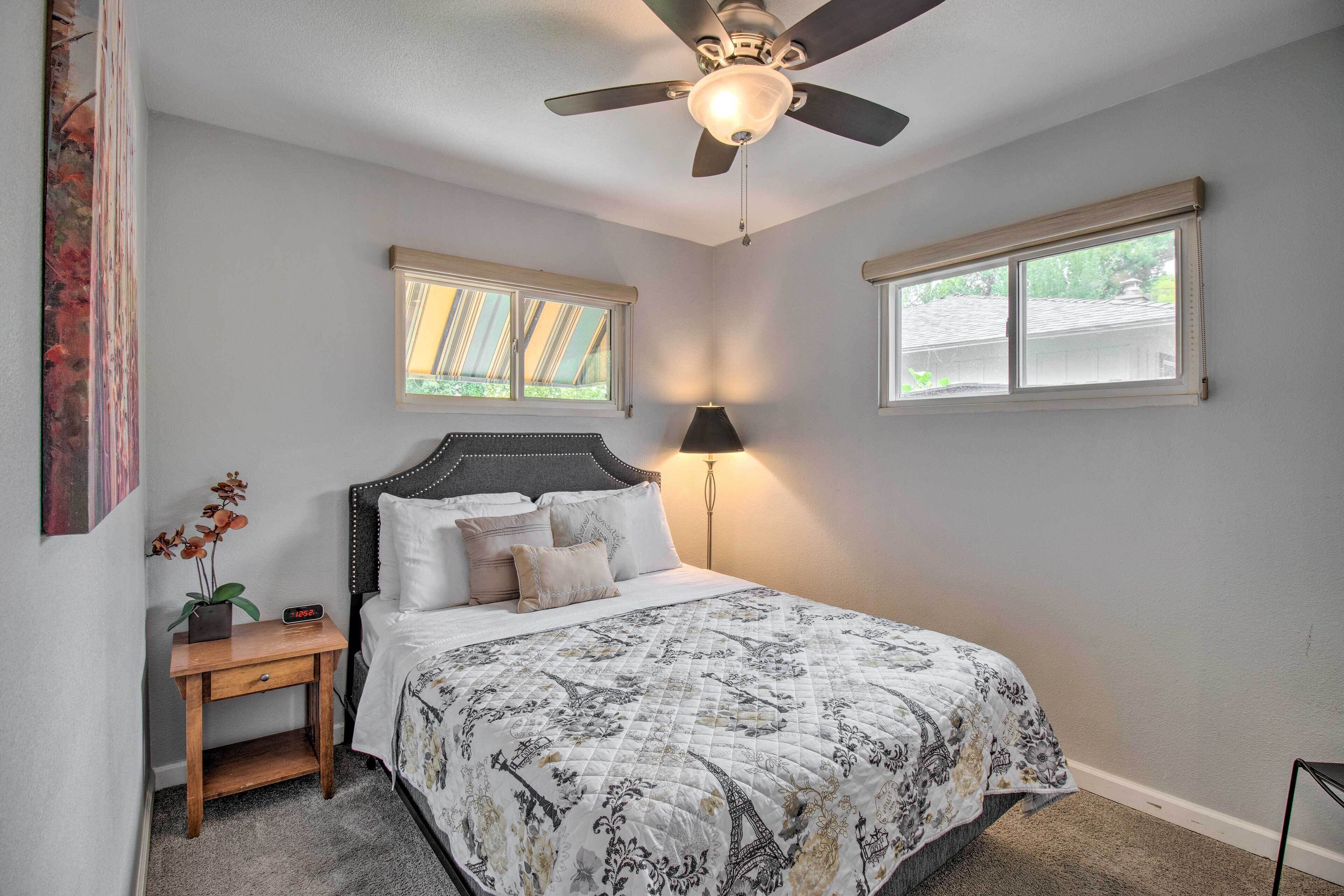 2 chambres, fer et planche à repasser, accès Internet, draps fournis