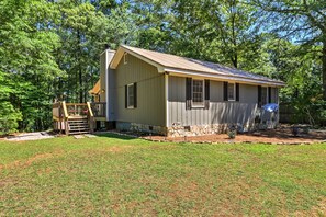 Exterior - Waterfront West Point Lake Cabin w/ Private Dock! (LaGrange)