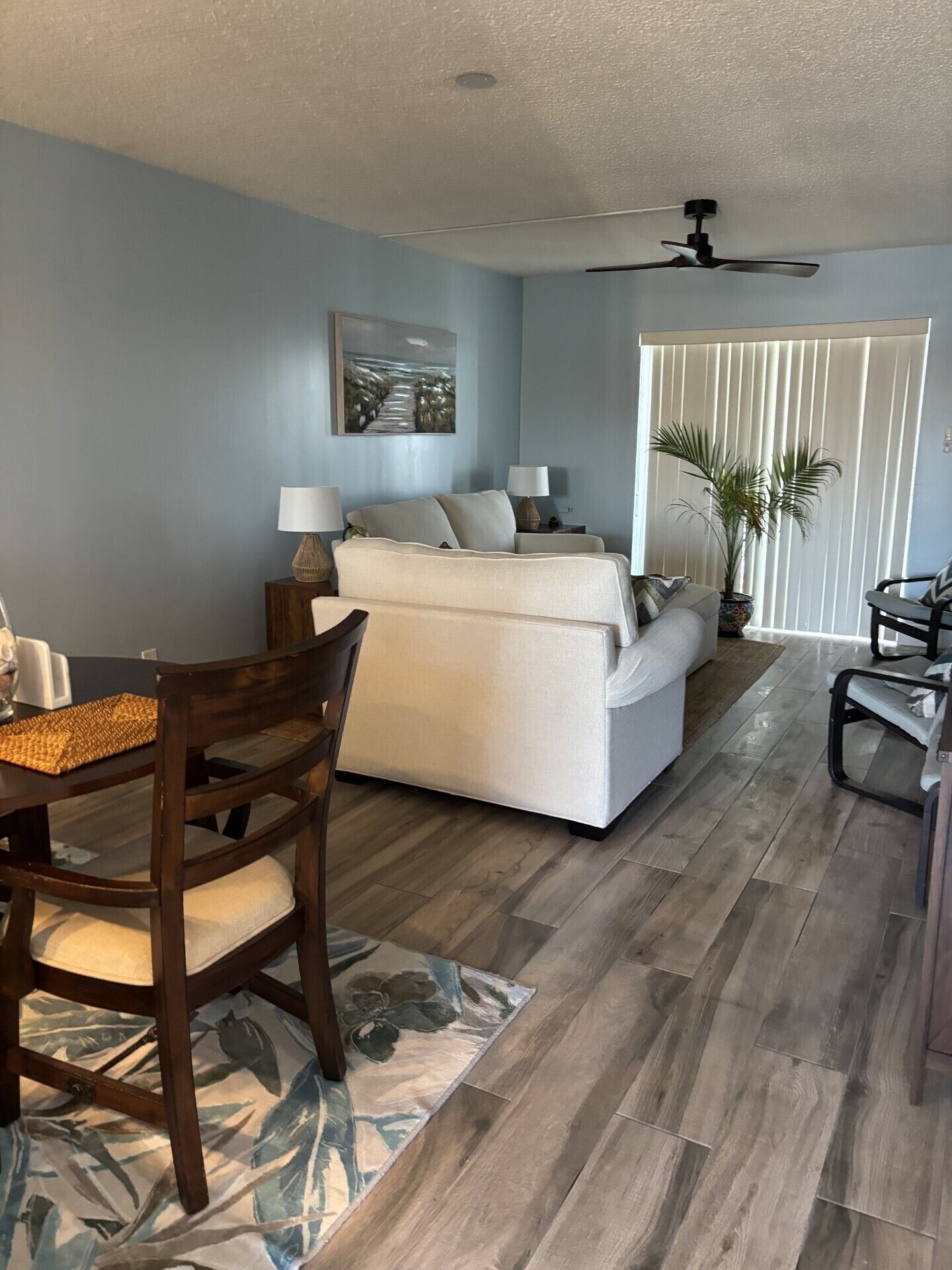 TV, DVD player, books