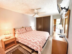 1 bedroom, iron/ironing board, Internet, bed sheets