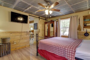 2 habitaciones, tabla de planchar con plancha, internet y ropa de cama 