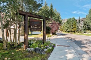 Welcome to The Corral Southridge Lodging, nestled among a beautiful garden and surrounded by mountains.