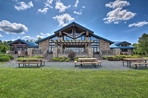 Creekside Arrowhead Lake House w/ Dock & Canoe!