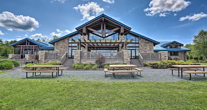 Creekside Arrowhead Lake House w/ Dock & Canoe!