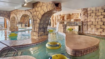 Indoor pool, a heated pool