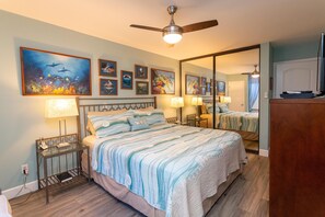 1 室のベッドルーム、アイロン / アイロン台、インターネットアクセス、ベッドシーツ