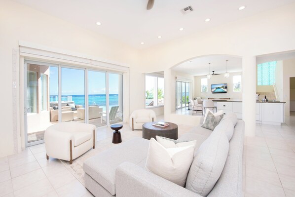 Smart-tv, en stereo och printers