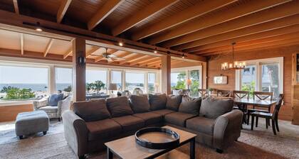 Happe House Apt A: 5 mh talo w / esteetön Lake Michigan Views (nukkuu 12)