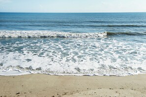 On the beach