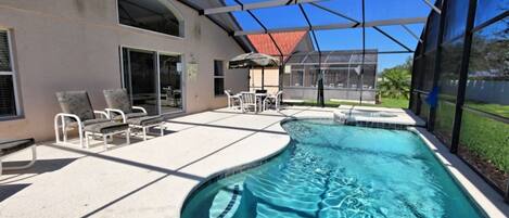 Una piscina climatizada