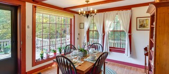 Roligt 3BR Stockbridge House m / privat dæk