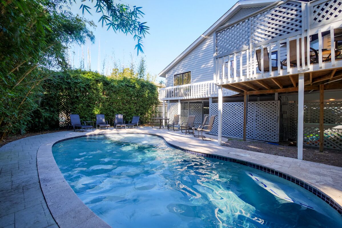 4th Row Ocean, 4 Bd, Dog Friendly, Heated Private Pool, Free Bikes