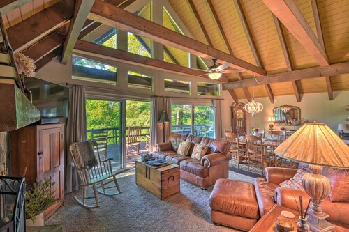Sky Valley Home w/ Stunning Views - 1 Mi to Resort