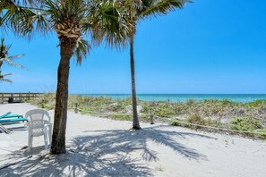 On the beach