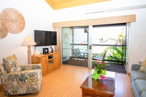 Smart TV, offices - Hale Kamaole 271 Second floor condo, easy access to best beach on Maui! (Kihei)