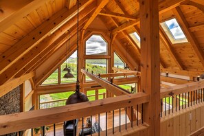 Interior - Naples Cabin w/ Lake Views & Wraparound Deck! (Naples)