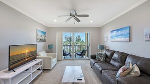 TV, ping pong, books