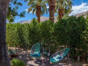 Terrace/patio - The Nest – Mid-Century Palm Springs Retreat (Palm Springs)