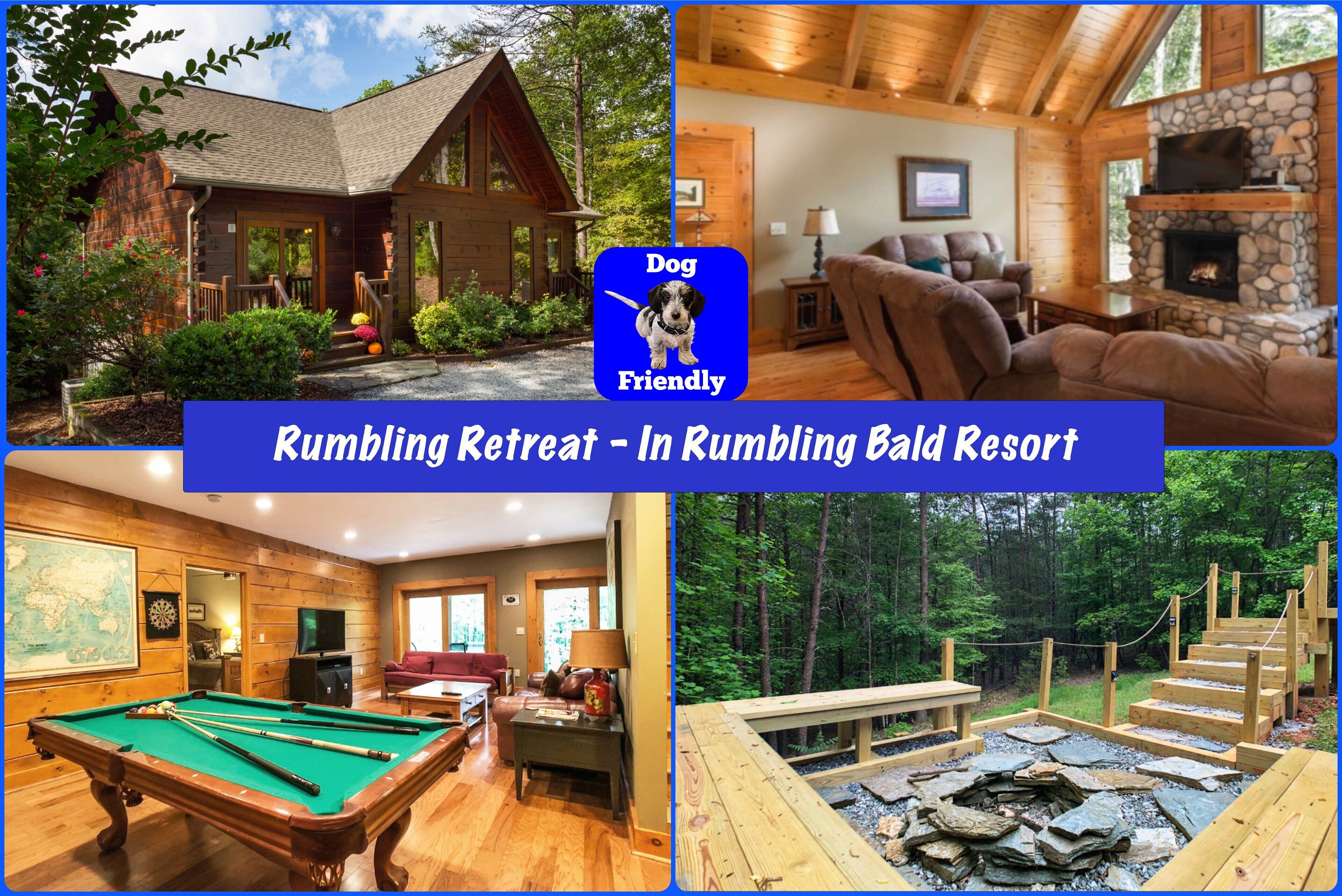 Rumbling Retreat - Mr. Lake Lure Vacation Rentals - Dog Friendly
