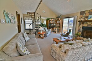 Smart TV, DVD player, books