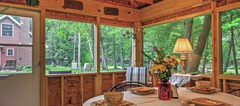 Birnamwood Cottage w / Deck & River Views!