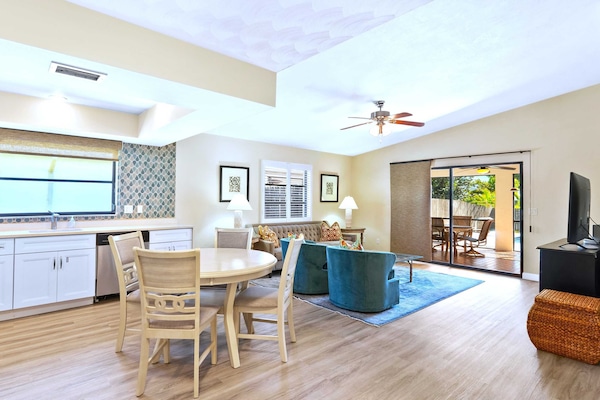 Comfortable dining area