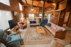 Smart-TV, Kamin, DVD-Player, Videothek