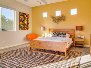 4 habitaciones, tabla de planchar con plancha y wifi gratis 