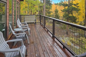 Terrace/patio - Large Home on 1 Acre: 2 Mi to Grand Lake Village (Grand Lake)