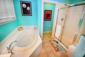 Shower, towels