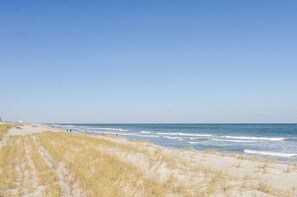 On the beach