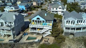 Exterior - C0437 Terning Point. Impeccable Corolla Oceanfront w/Pool, Hot Tub, PETS OK! (Corolla)