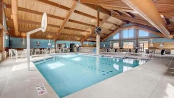 Indoor pool, a heated pool
