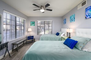 3 bedrooms, iron/ironing board, free WiFi, bed sheets