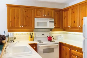 Fridge, microwave, oven, stovetop - Slope Side, Amazing Location, True Ski in & Out (Whistler)